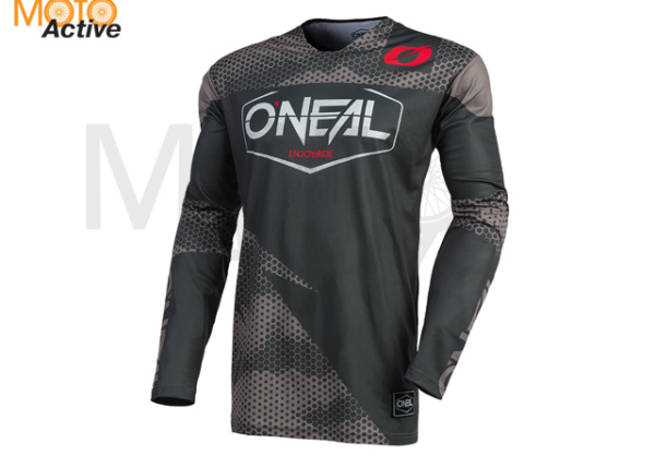 Джерси O'NEAL Mayhem Covert, графит/серая